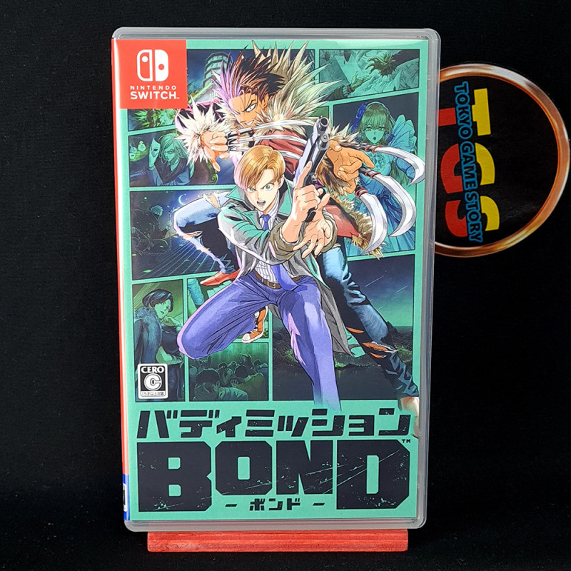 Buddy Mission: BOND Nintendo SWITCH Japan Physical Game (Visual Novel Adventure)