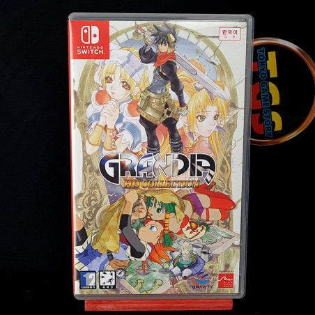 Grandia 1&2 HD Collection Nintendo Switch KR Game In EN-FR-DE NewSealed RPG Arc System Works