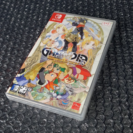 Grandia 1&2 HD Collection Nintendo Switch KR Game In EN-FR-DE NewSealed RPG Arc System Works