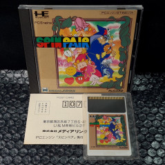 Spin Pair (TBE With Reg. Card) Nec PC Engine Hucard Japan Game PCE Puzzle Media Rings 1990