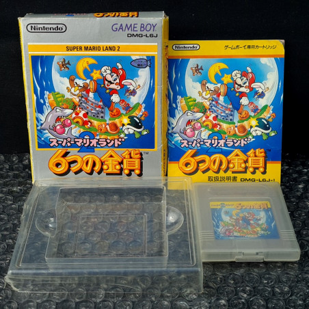 Super Marioland 2 Nintendo Game Boy Japan Gameboy Mario Land Platform 1992 DMG-L6J