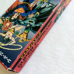 Justice League Task Force Super Famicom Japan Ver. Fighting Acclaim Sunsoft (Nintendo SFC) Super Heroes