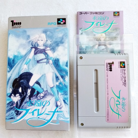 Eien No Filena Super Famicom Japan Ver. RPG Tokuma Shoten 1995 (Nintendo SFC)