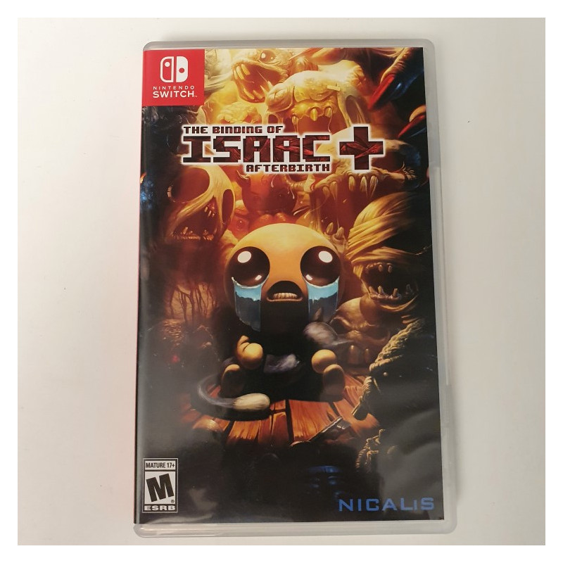The Binding of Isaac: Afterbirth + With Sticker Nintendo Switch USA ver. USED Nicalis Roguelike