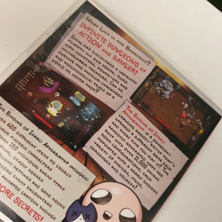 The Binding of Isaac: Afterbirth + With Sticker Nintendo Switch USA ver. USED Nicalis Roguelike