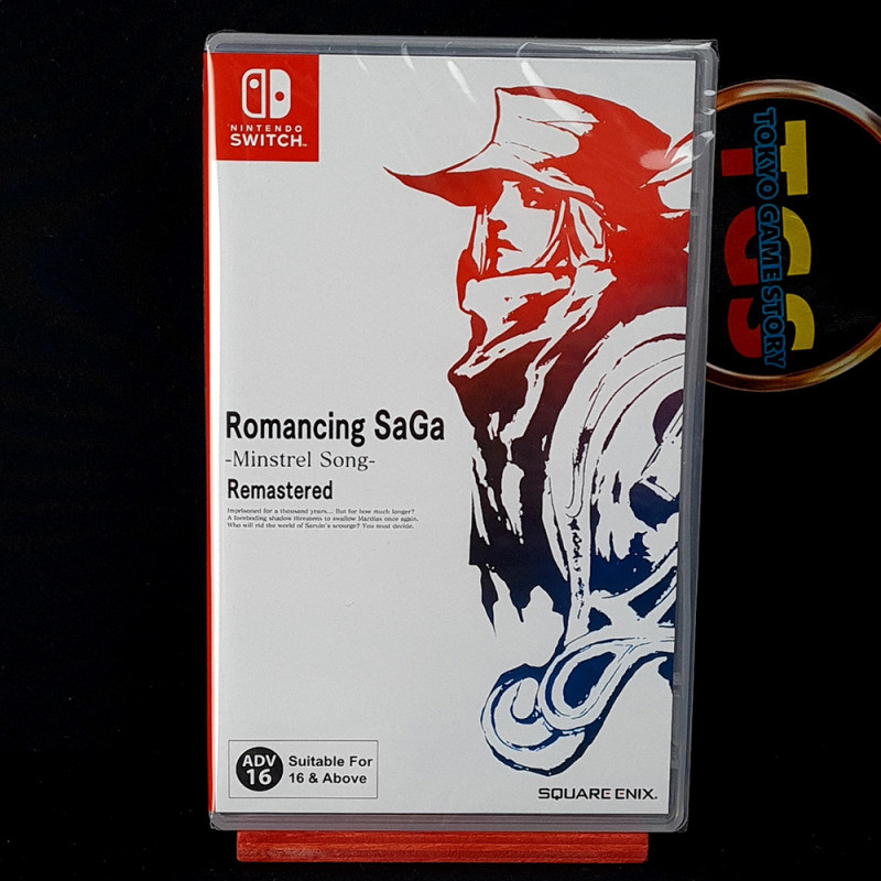 Romancing SaGa Minstrel Song Remastered SWITCH Sealed Physical Game In ENGLISH RPG Square Enix