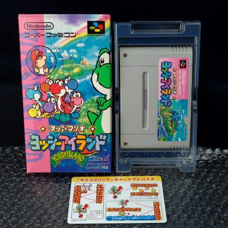 Super Mario Yoshi Island (Sans Notice) Super Famicom Nintendo SFC Snes Japan Game Platform Action 1995