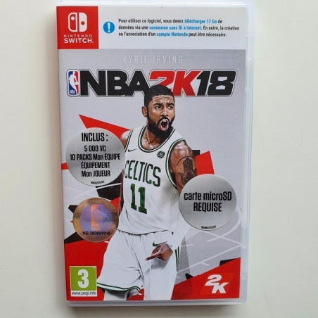 Nba 2K18 Nintendo Switch FR ver. USED 2K Games Sport Basket