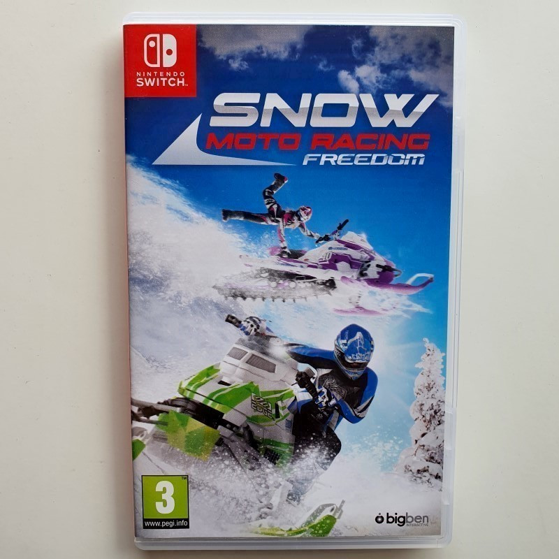 Snow Moto Racing Freedom Nintendo Switch FR-NL ver. USED Bigben Interactive Racing-Course