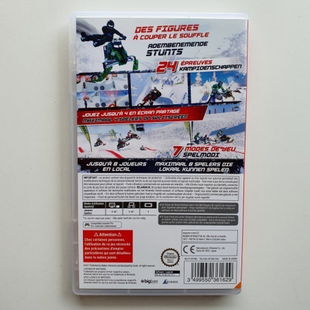 Snow Moto Racing Freedom Nintendo Switch FR-NL ver. USED Bigben Interactive Racing-Course
