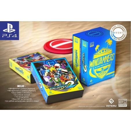 Windjammers Flying Power Edition (1000Ex.) PS4 Pix'N Love Games NEW(EN-FR-ES-DE-IT)