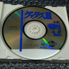 Valis II: The Fantasm Soldier (With spin card) (TBE) Nec PC Engine Super CD-Rom² Japan Ver. PCE Plarform action Telenet 1989