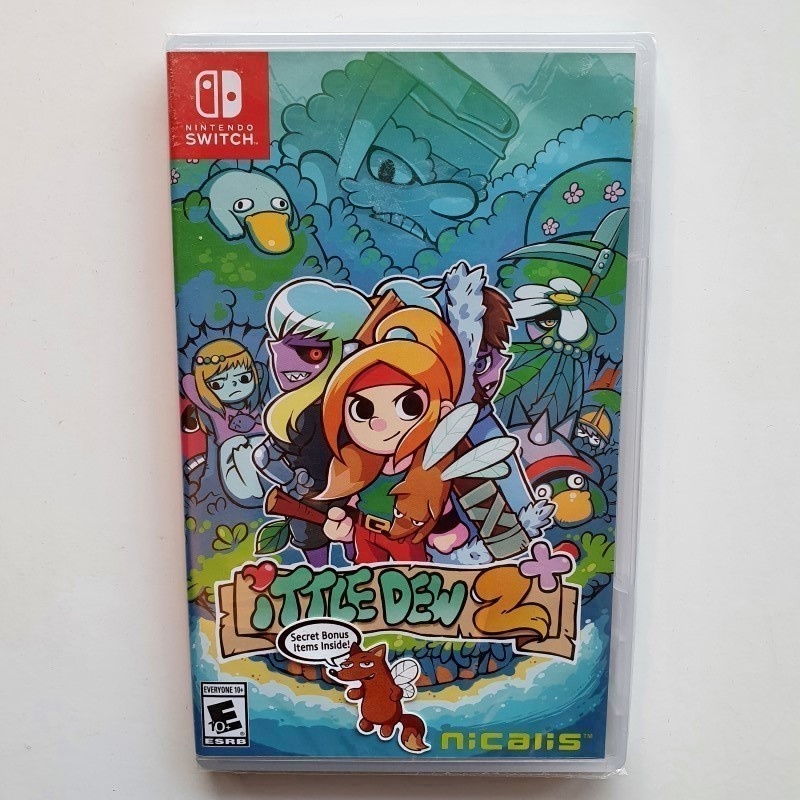 Ittle Dew 2+ With Bonus items Inside Nintendo Switch USA ver. NEW Nicalis Action RPG