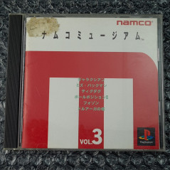 Namco Museum Vol. 3 (With Flyer) PS1 Japan Ver. Playstation 1 PS One Compilation 1995
