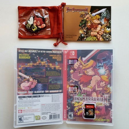 Tiny Barbarian DX With Goodies Inside Nintendo Switch USA ver. USED Nicalis Platform