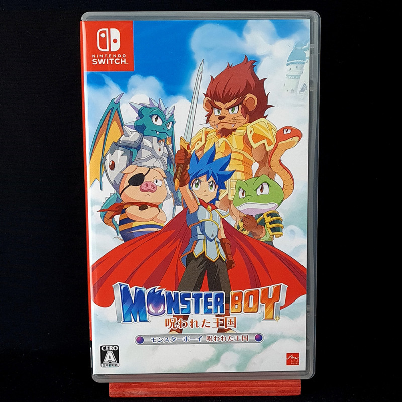 Monster Boy and the Cursed Kingdom Switch Japan Physical Game in EN-FR-DE-ES-IT