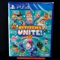 Citizens Unite! Earth Space PS4 Asian FactorySealed Physical Game In ENGLISH NEW
