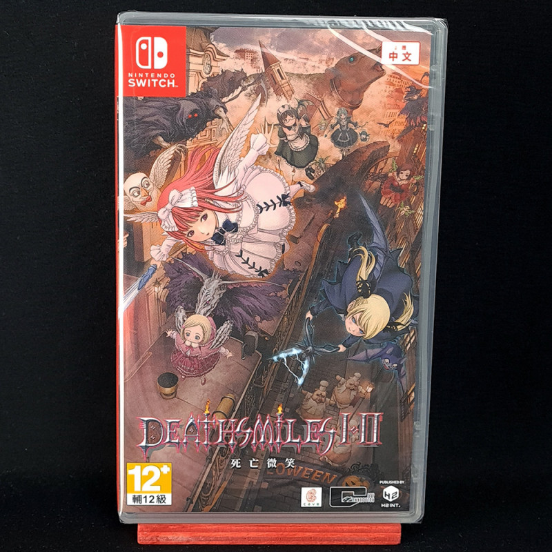 Deathsmiles I & II Nintendo Switch Asian Physical Game In ENG-FR-ESP NEW Shmup Shooting Cave