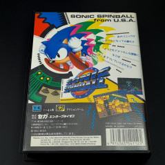 Sonic Spinball (TBE) Sega Megadrive Japan Ver. Sega Platform pinball Mega Drive 1993