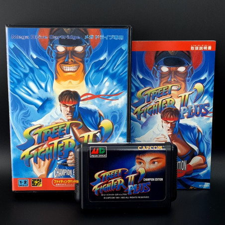 Street Fighter II' Dash Plus Champion Edition Sega Megadrive Japan Game Mega Drive Fighting Capcom 1993