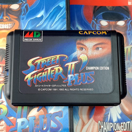 Street Fighter II' Dash Plus Champion Edition Sega Megadrive Japan Game Mega Drive Fighting Capcom 1993