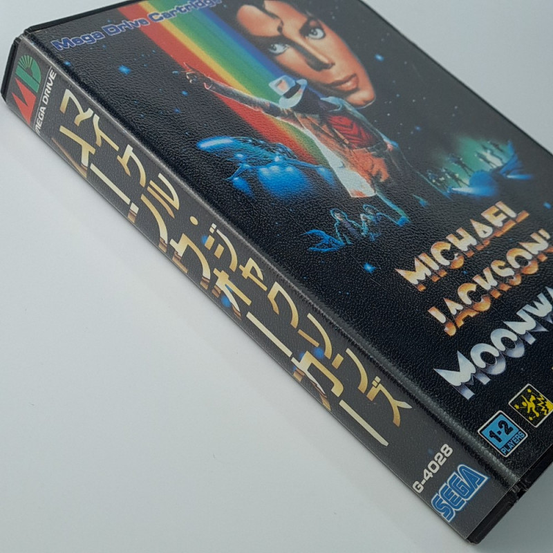 MICHAEL JACKSON MOONWALKER SEGA MEGADRIVE JAPAN VER. ACTION MEGA DRIVE 1990 (DVLN1)