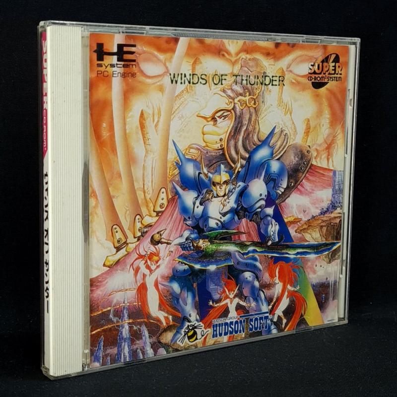 ウィンズ オブ サンダー Winds Of Thunder Nec PC Engine Super CD-Rom² Japan Original  Ver. PCE Lords Shmup Hudson Soft 1992 DV-LN1