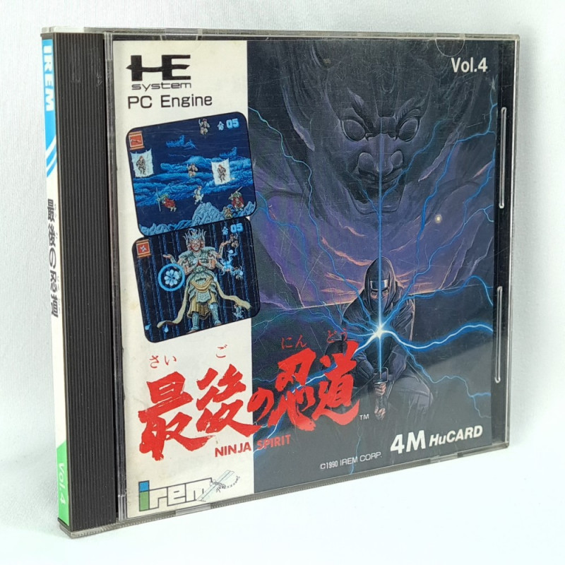 Saigo no Nindou Ninja Spirit Nec PC Engine Hucard Japan Game PCE Action Irem 1990