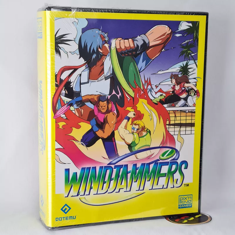 Windjammers Edition Collector (Insert Damaged) PS4 Pix'N Love Games  NEW(EN-FR-ES-DE-IT) Flying Power Disc