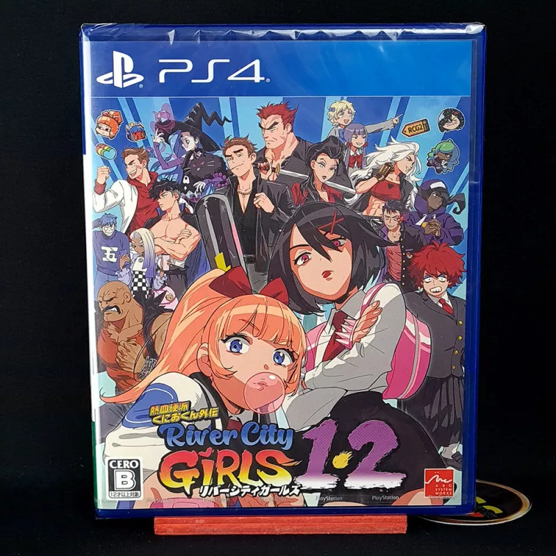 River City Girls 1u00262 PS4 Japan Sealed Physical Game In Multi-Language NEW