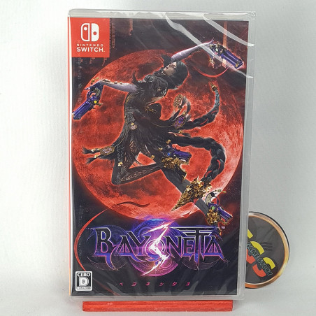 Bayonetta 3 Nintendo SWITCH Japan Game In EN-FR-DE-ES-IT-KR-CH Neuf/NewSealed