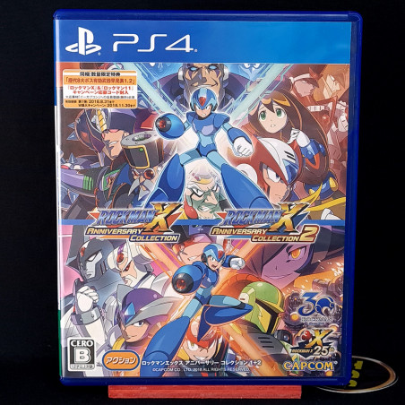 Rockman X Anniversary Collection 1&2 (X,X2,X3,X4,X5,X6,X7,X8) PS4 Japan Game Megaman