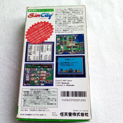 Sim City Super Famicom Japan Ver. Simulation Gestion Nintendo 1991 (Nintendo SFC)