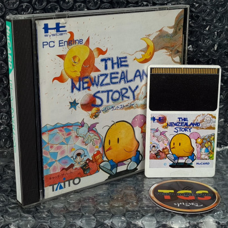 The New Zealand Story Nec PC Engine Hucard Japan Ver. PCE Platform Action Taito 1990