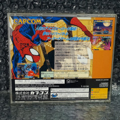 MARVEL SUPER HEROES Sega Saturn Japan Game TBE Fighting Capcom 1997