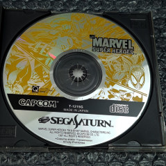 MARVEL SUPER HEROES Sega Saturn Japan Game TBE Fighting Capcom 1997