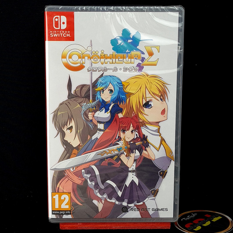 Croixleur Sigma (2900Ex) SWITCH EU Game in EN-JP-CH NEW Red Art Games Hack&slash Action