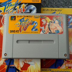 Final Fight 2 (TBE+RegCard) Super Famicom (Nintendo SFC) Japan Ver. Beat Them Up  Capcom 1993  SHVC-F2