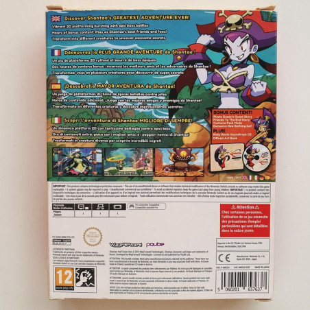 Shantae : half-Genie Hero – Ultimate Edition Nintendo Switch FR-UK-ES-IT ver. USED Pqube Plateform