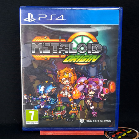 Metaloid: Origin PS4 EU Game in EN-DE-ES-FR-IT-NL-PT NEW Red Art Games Metagal Platform Action