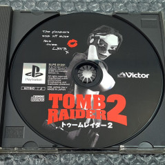 Tomb raider 2 (+ Spin.&Reg. Card) PS1 Japan Ver. Playstation 1 PS One Victor Action Adventure 1998 Lara Croft