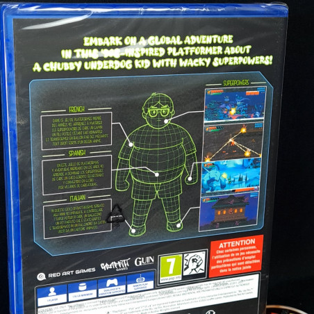 Adventures of Chris (999Ex.) PS4 EU Game in EN-DE-ES-FR-PT-RU NEW Red Art Games Platform Action Adventure