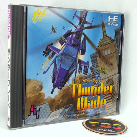 Thunder Blade (TBE) Nec PC Engine Hucard Japan Ver. PCE Shmup Sega 1990