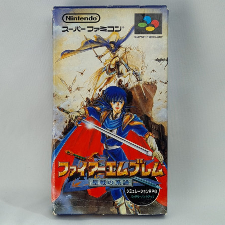 ファイアーエムブレム 聖戦の系譜 Super Famicom (Nintendo SFC) Japan Ver. TBE RPG 1996 SHVC-P-A32J