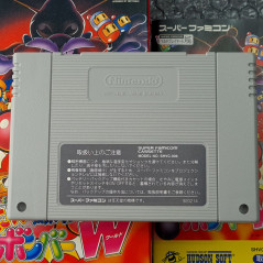 Nintendo Super Famicom Super Bomberman Panic Bomber World Cartridge Only  SNES