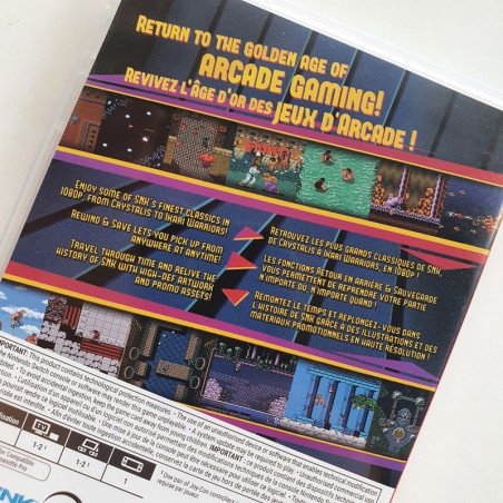 SNK 40th Anniversary Collection Nintendo Switch FR-UK ver. USED NK Compilation