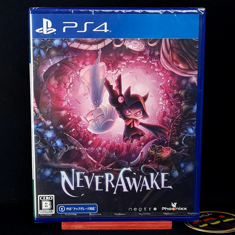 NeverAwake PS4 Japan Sealed Physical Shooting Game In ENGLISH Never Awake NEW