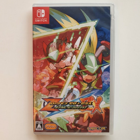 Rockman Zero & ZX Double Hero Collection Nintendo Switch JPN ver. With texte en Français NEW Capcom Platforme