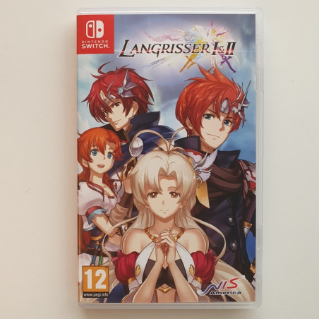 Langrisser I & II Nintendo Switch FR ver. USED NIS America tactical RPG