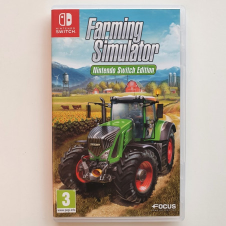 Farming Simulator Nintendo Switch UK ver. With Texte en Français USED Focus Simulation